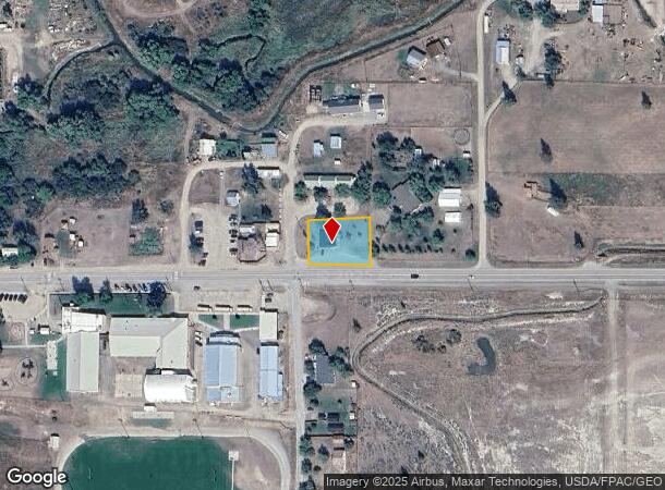  510 Broadway St, Hot Springs, MT Parcel Map