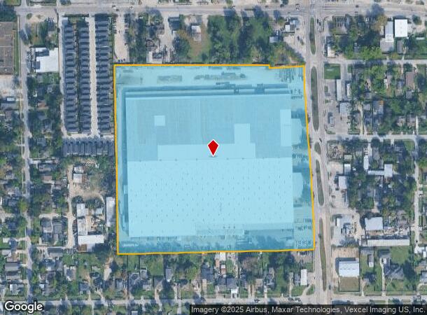 8411 Irvington Blvd, Houston, TX Parcel Map