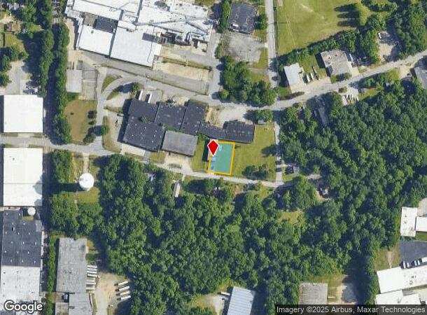 1310 Potts Ave, High Point, NC Parcel Map