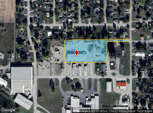 356 W Wall St, Paulding, OH Parcel Map