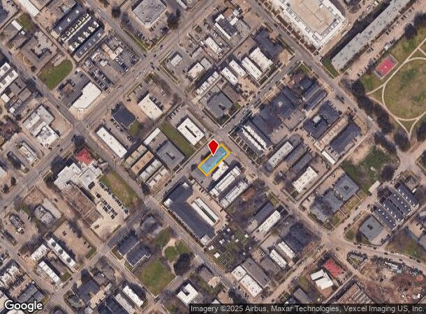  1519 Bennett Ave, Dallas, TX Parcel Map