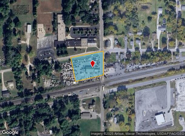  1720 S Crissey Rd, Holland, OH Parcel Map