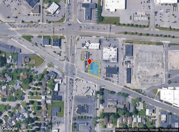 2155 Eggert Rd, Buffalo, NY Parcel Map
