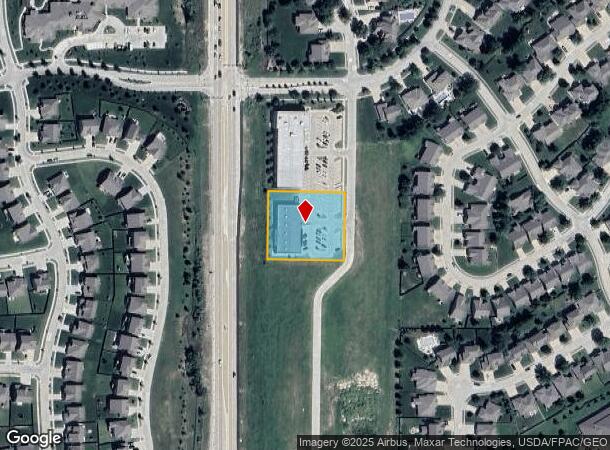  3808 S 203Rd Plz, Omaha, NE Parcel Map