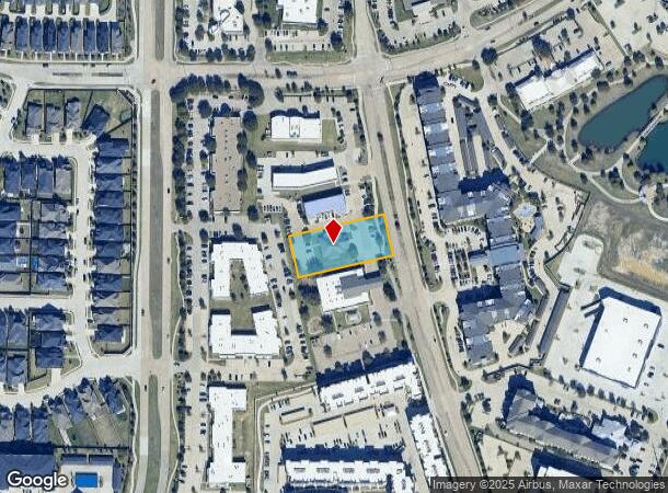  865 Junction Dr, Allen, TX Parcel Map