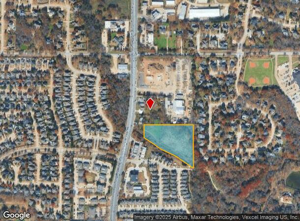  8850 Davis Blvd, Keller, TX Parcel Map