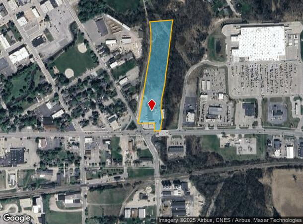  30 N Saginaw St, Lapeer, MI Parcel Map