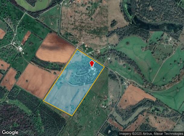 4073 Fm 3318 Rd, Pattison, TX Parcel Map