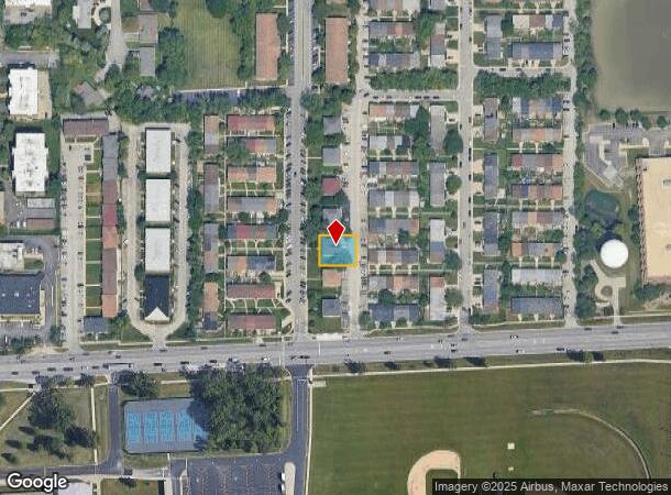  8805 Dee Rd, Des Plaines, IL Parcel Map