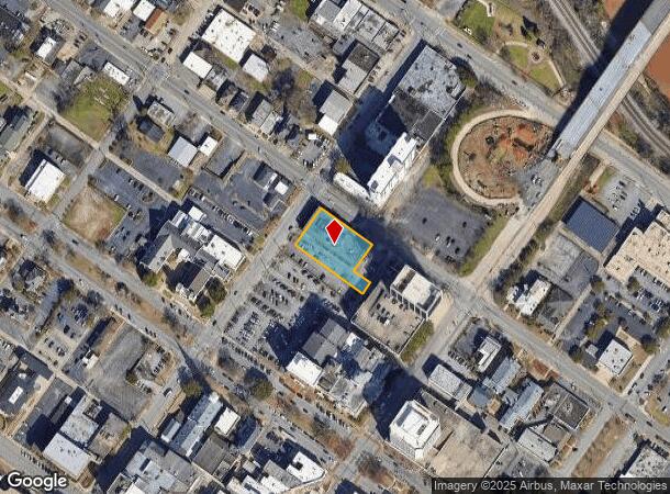 688 Walnut St, Macon, GA Parcel Map