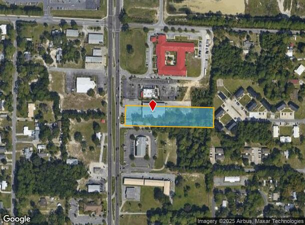  544 N Tyndall Pkwy, Panama City, FL Parcel Map