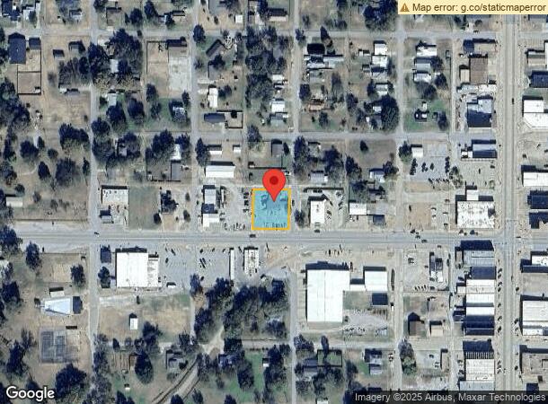  1009 E Main St, Prague, OK Parcel Map