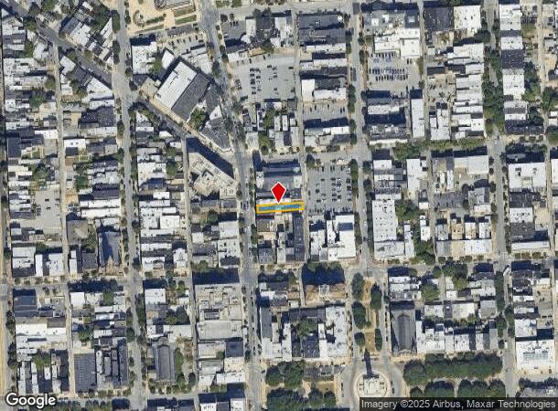 809 Cathedral St, Baltimore, MD Parcel Map