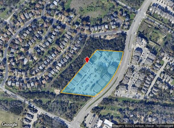  8700 W Gate Blvd, Austin, TX Parcel Map