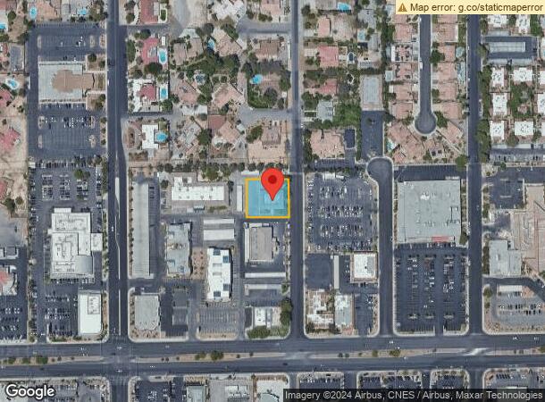  5430 W Sahara Ave, Las Vegas, NV Parcel Map