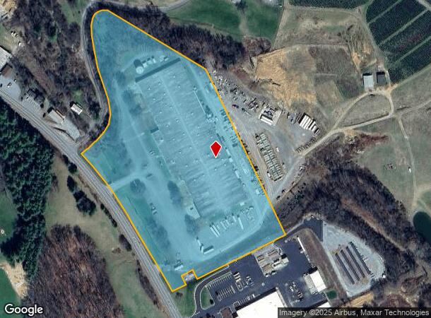  1731 Us Highway 21 S, Sparta, NC Parcel Map