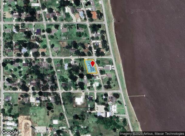 1809 Petersen St, Palacios, TX Parcel Map