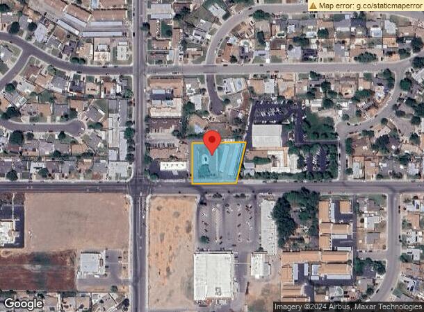  1130 W Bush St, Lemoore, CA Parcel Map