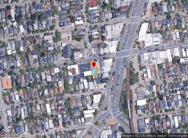 1734 Alcatraz Ave, Berkeley, CA Parcel Map