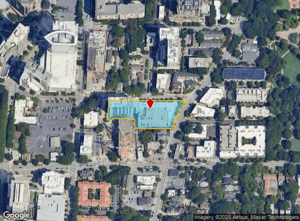  1020 Piedmont Ave Ne, Atlanta, GA Parcel Map