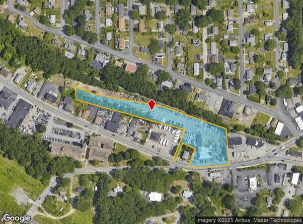  334 Providence St, West Warwick, RI Parcel Map