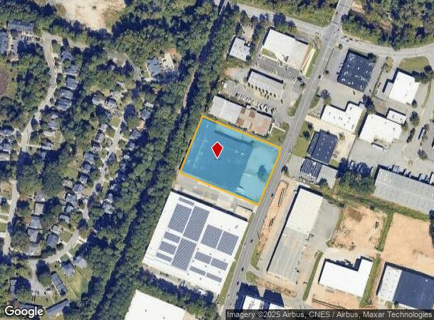  2319 Atlantic Ave, Raleigh, NC Parcel Map