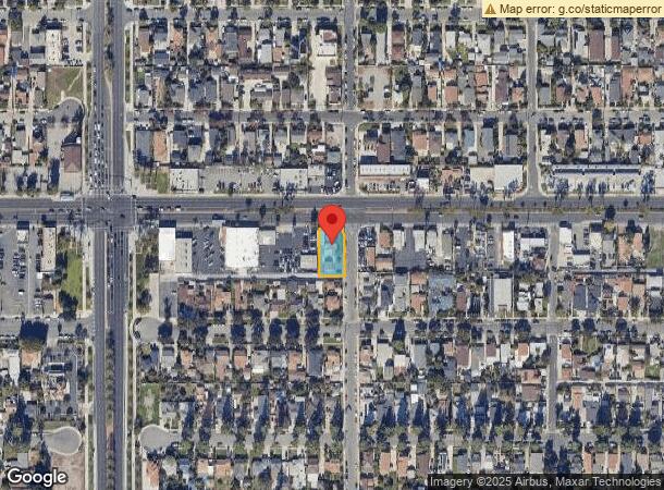  1202 W 1St St, Santa Ana, CA Parcel Map