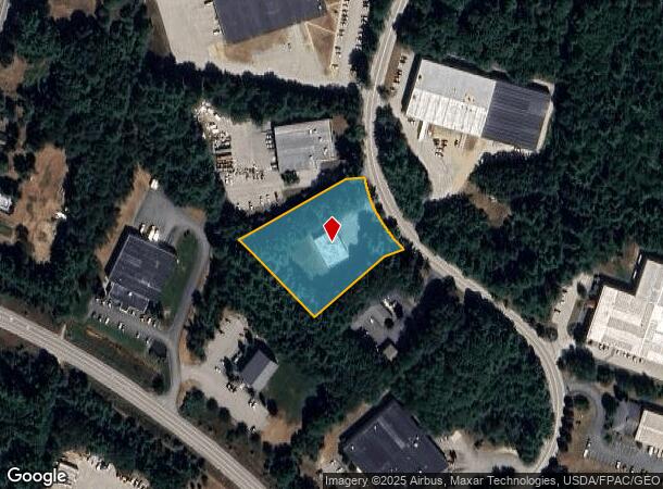  143 First Flight Dr, Auburn, ME Parcel Map