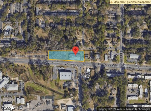  2550 W Pensacola St, Tallahassee, FL Parcel Map