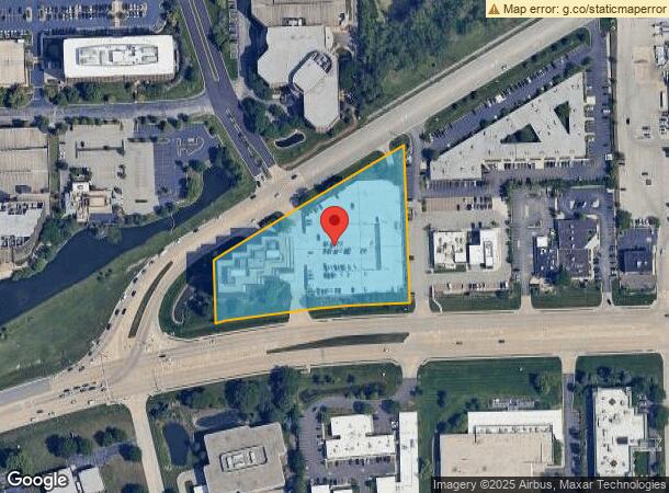  1 Oakbrook Ter, Oakbrook Terrace, IL Parcel Map