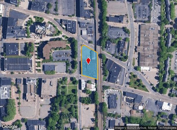 208 Montello St, Brockton, MA Parcel Map