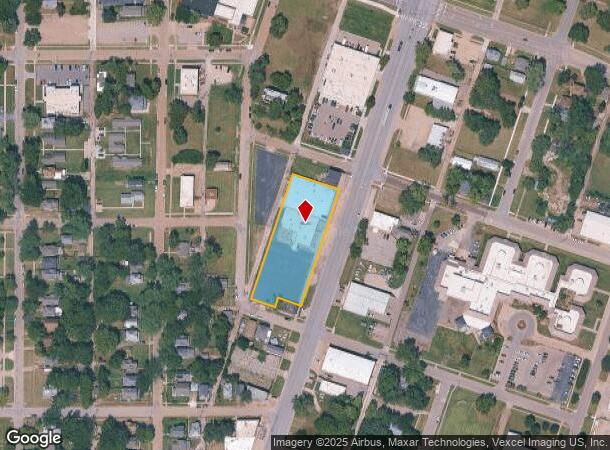 1305 S Kansas Ave, Topeka, KS Parcel Map