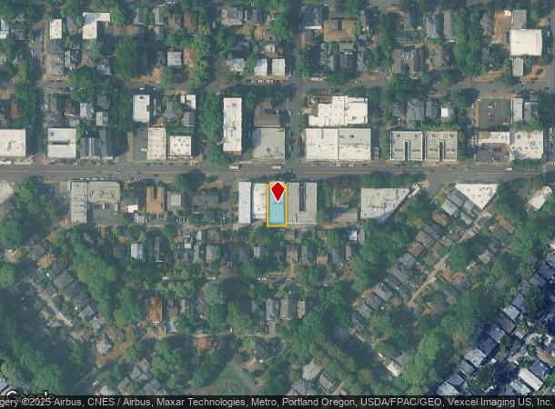  1634 Se Hawthorne Blvd, Portland, OR Parcel Map