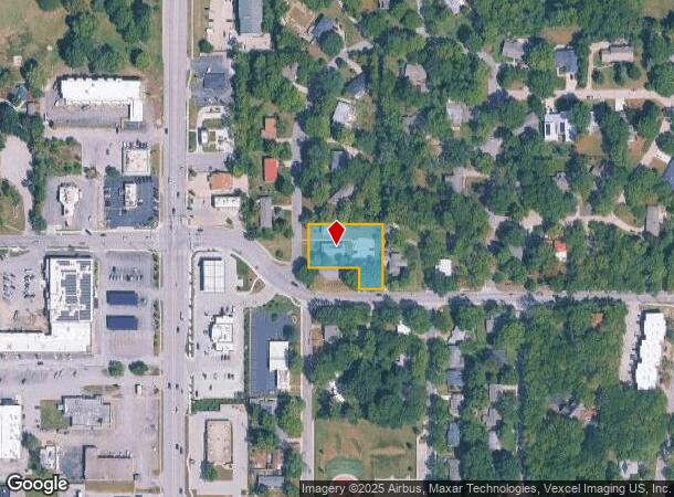  850 Highland Dr, Lawrence, KS Parcel Map