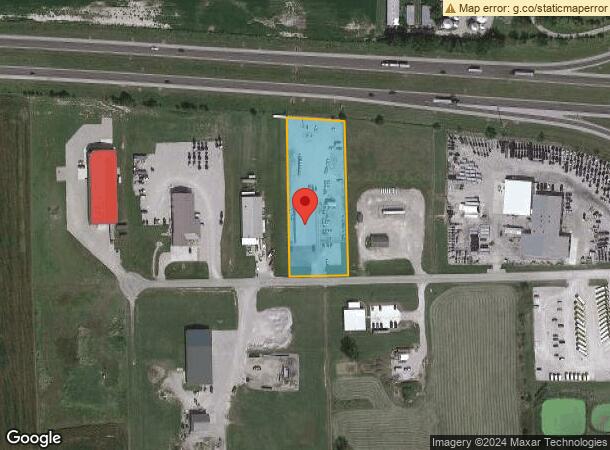  3641 George St, Highland, IL Parcel Map