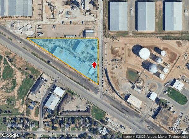 1201 N Gary Ave, Lubbock, TX Parcel Map