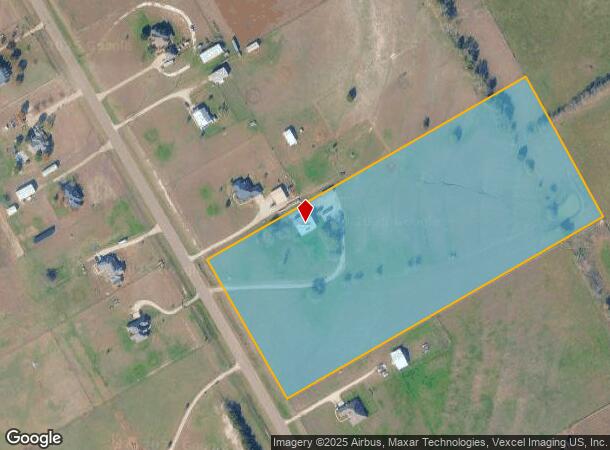  3868 Greathouse Rd, Waxahachie, TX Parcel Map