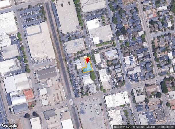 1808 4Th St, Berkeley, CA Parcel Map