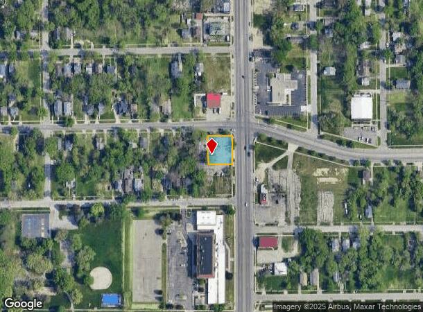 4215 N Saginaw St, Flint, MI Parcel Map
