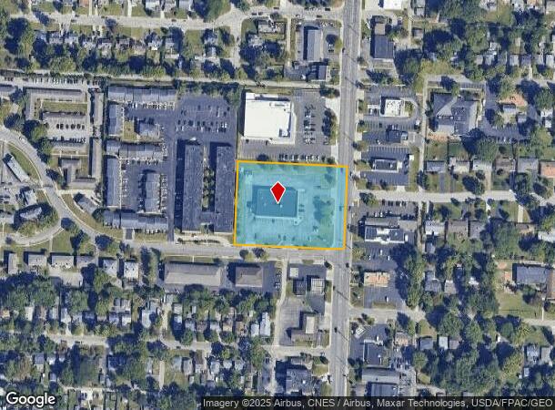 5445 N High St, Columbus, OH Parcel Map