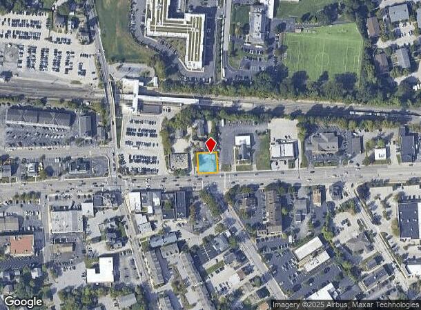  21 E Lancaster Ave, Paoli, PA Parcel Map