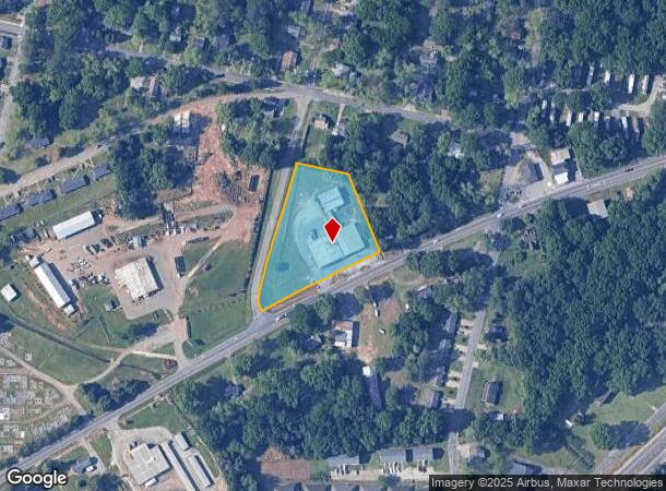  606 S Camellia Blvd, Fort Valley, GA Parcel Map