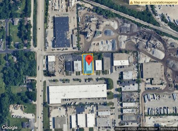 1710 W Armitage Ct, Addison, IL Parcel Map