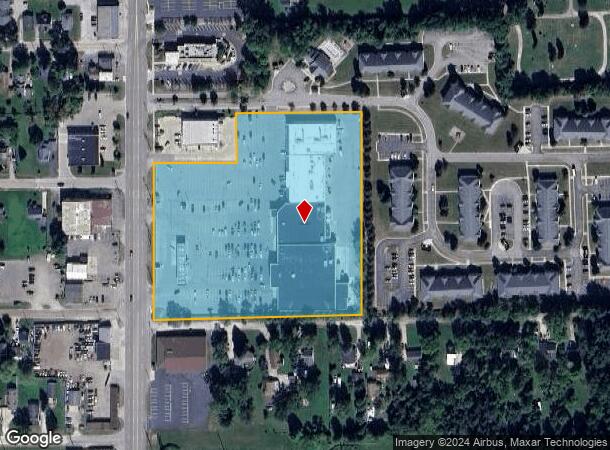  7190 N Saginaw Rd, Mount Morris, MI Parcel Map