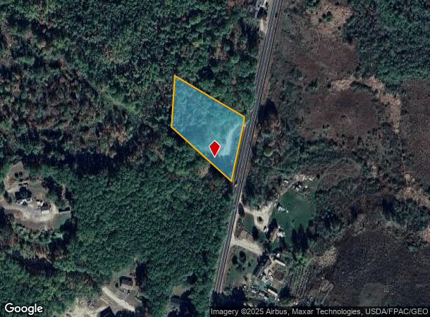 1268 Route 202, Greene, ME Parcel Map