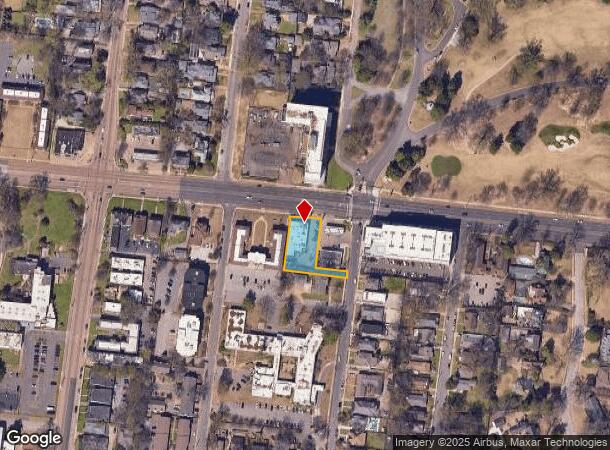 1911 Poplar Ave, Memphis, TN Parcel Map