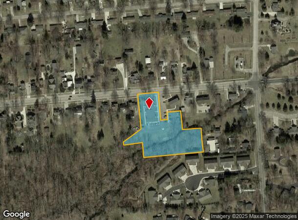  440 E Saint Clair St, Almont, MI Parcel Map