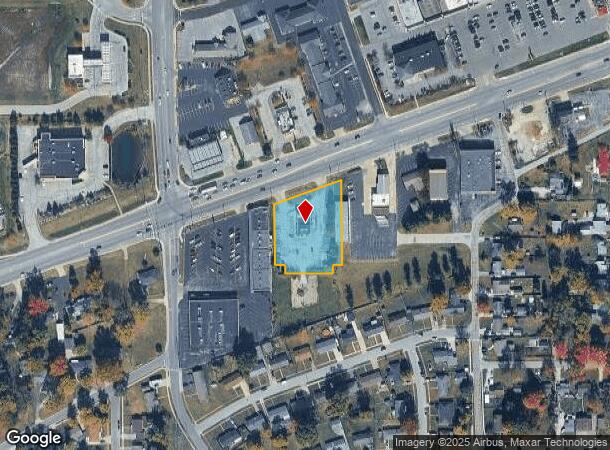  1645 E Main St, Plainfield, IN Parcel Map