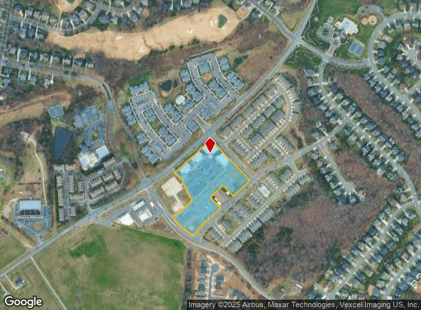 10030 Edison Square Dr Nw, Huntersville, NC Parcel Map
