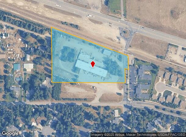 55 N Cedar St, Post Falls, ID Parcel Map
